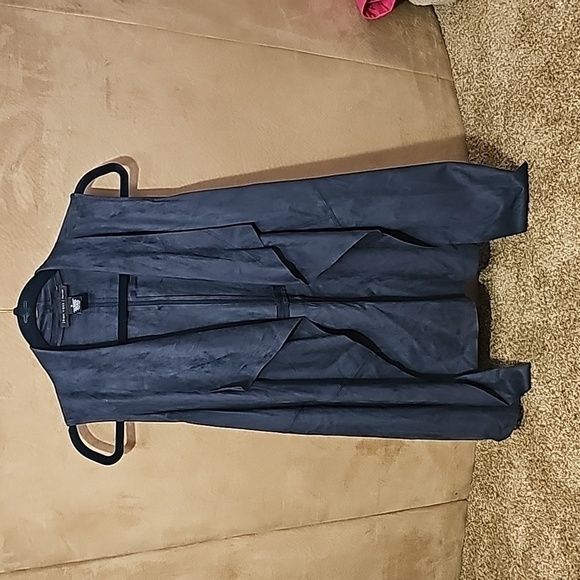 Like new Joan Vass suede blazer. Size small - Picture 1 of 3